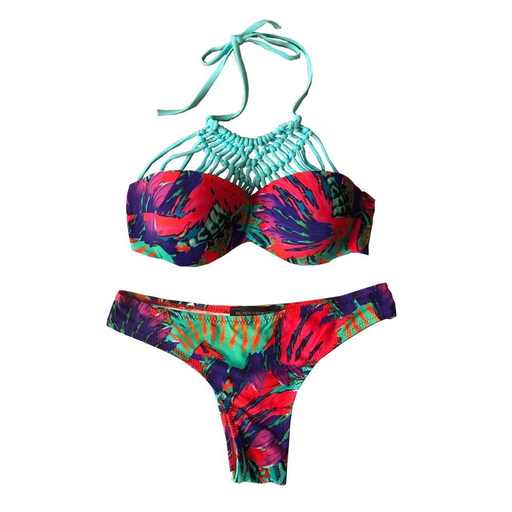 SECRET ISLAND HALTER BIKINI